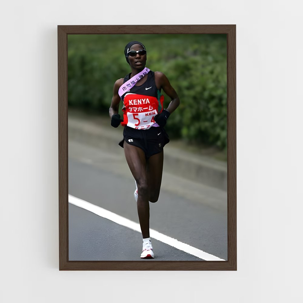 Poster La Course de Catherine – affiche Athlétisme (vue 5)